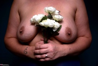 Sara Banks. Photo Shoot In Blue Free Pic 19