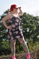 Mollie Foxxx. Mollie & Dimonty Flashing In The Countryside Free Pic 14