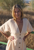Marta Style. Showing off my tits outdoors Free Pic 14