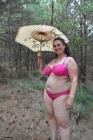 Cheeky Dee. Stripping in the woods Free Pic 20