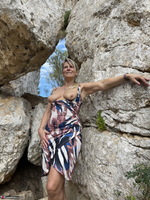 Sweet Susi. Completely Naked On The Cliffs Free Pic 6