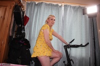 Tracey Lain. Yellow Bike Free Pic 1