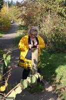 Lexie Cummings. Flashing In My Yellow Kilt Free Pic 6