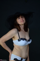 Hot Milf. White Lingerie Free Pic 3