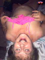 Busty Bliss. Pink Panty Cum Party Free Pic 20