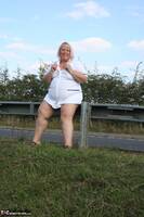 Lexie Cummings. Nurse Lexie Flashing By The Roadside Free Pic 1