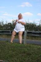 Lexie Cummings. Nurse Lexie Flashing By The Roadside Free Pic 2
