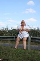 Lexie Cummings. Nurse Lexie Flashing By The Roadside Free Pic 5