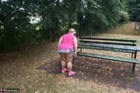 Lexie Cummings. Stripping By The Picnic Bench Free Pic 9