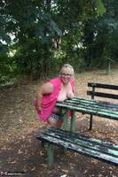 Lexie Cummings. Stripping By The Picnic Bench Free Pic 10