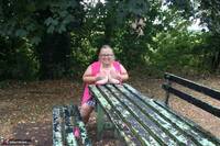 Lexie Cummings. Stripping By The Picnic Bench Free Pic 12