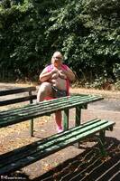 Lexie Cummings. Stripping By The Picnic Bench Free Pic 20