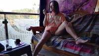 Diana Ananta. Spreading My Legs On The Balcony Pt1 Free Pic 3