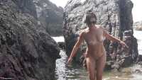 Diana Ananta. Naked Swimming In The Ocean Pt2 Free Pic 9