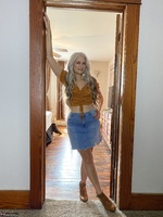 Lil Ms Muffet. Little Denim Skirt Free Pic 1