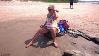 Diana Ananta. No Panties On The Beach Free Pic 2