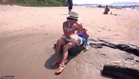 Diana Ananta. No Panties On The Beach Free Pic 5