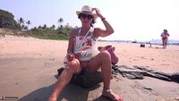 Diana Ananta. No Panties On The Beach Free Pic 10