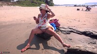 Diana Ananta. No Panties On The Beach Free Pic 14