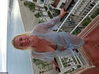 Barby. Lacey Underwear On The Balcony Free Pic 5