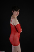 Hot Milf. Lady In Red Free Pic 1