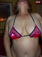 Busty Bliss. String Bikini Fun Free Pic 5