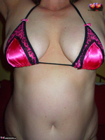 Busty Bliss. String Bikini Fun Free Pic 10