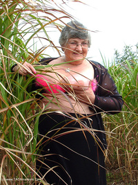 Flax Fields featuring Grandma Libby