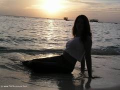 Angel Eyes - Playing in the Water in my Jeans Gallery