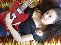 Electric Guitar Striptease featuring Denise Davies
