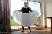 Prestatyn White Skirt featuring Grandma Libby Free Pic 1