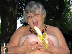 Grandma Libby - Naked Picnic In The Park Gallery
