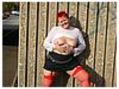 ValGasmic Exposed - Red Stockings Gallery