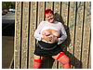 ValGasmic Exposed - Red Stockings Gallery