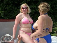 Barby & Claire Jacuzzi Pt2 featuring Barby Free Pic 1