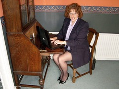 Curvy Claire - Office Girl Gallery
