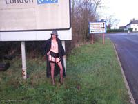 Flashing on the A5 featuring Barby Slut