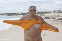 Flashing On The Beach featuring Grandma Libby