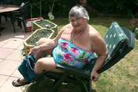 Relaxing In The Sun featuring Grandma Libby Free Pic 1