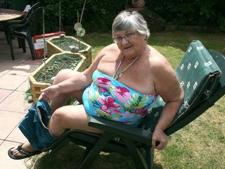 Grandma Libby - Relaxing In The Sun