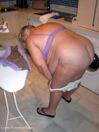 Ironing featuring Grandma Libby