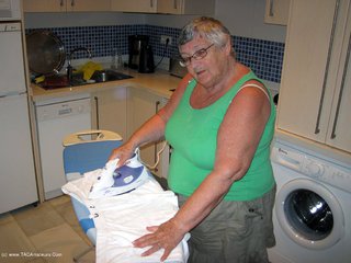 Grandma Libby - Ironing