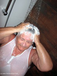 Shower Time featuring Grandma Libby
