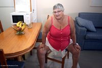 Sexy Red Lingerie featuring Grandma Libby