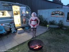 Barby - Caravan Wanking Video