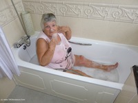 Bath Time featuring Grandma Libby