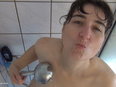 Hot Milf - Shower In The Smock Video