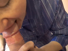 Hot Milf - Sperm On The Smock In The Kitchen Video