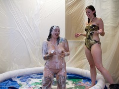 Gunked Up Girls - Lola Cums  Gets Creamed Gallery