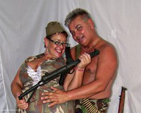 John & Honey In The Army featuring Kims Amateurs Free Pic 1